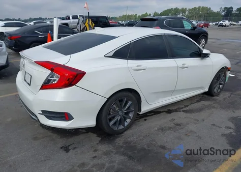 2019 Honda Civic Ex z USA, uszkodzony, nr VIN JHMFC1F39KX007241
